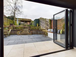 Bi-fold doors to patio- click for photo gallery